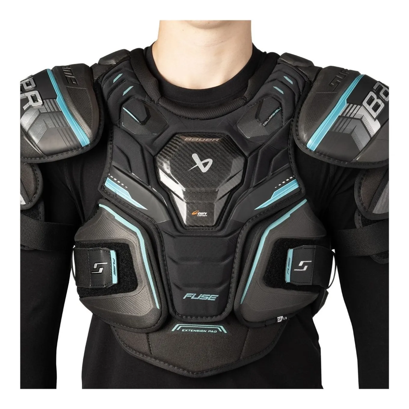Bauer Axelskydd Supreme Fuse Jr