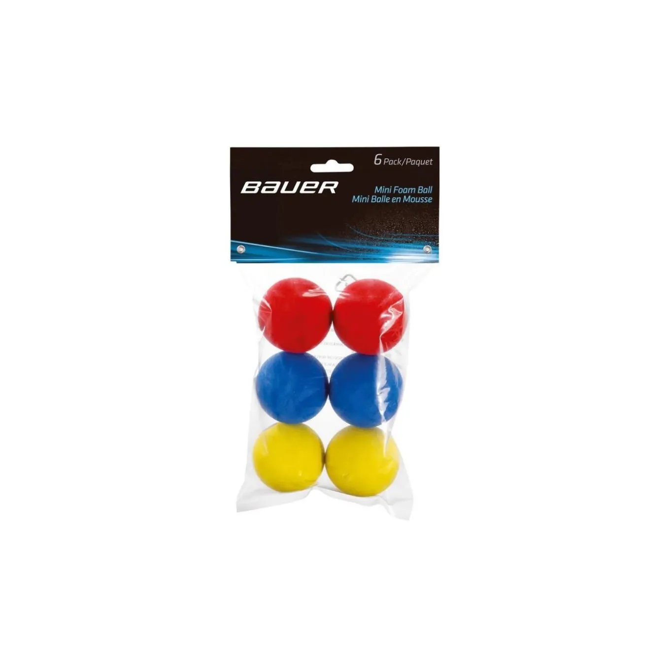 Bauer Boll Mini Foam Ball - 6 Pack