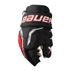Bauer Hockeyhandskar Supreme F50 Pro Sr Black/Red