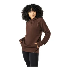 Bauer Hoodie FLC Sr Brown Stone