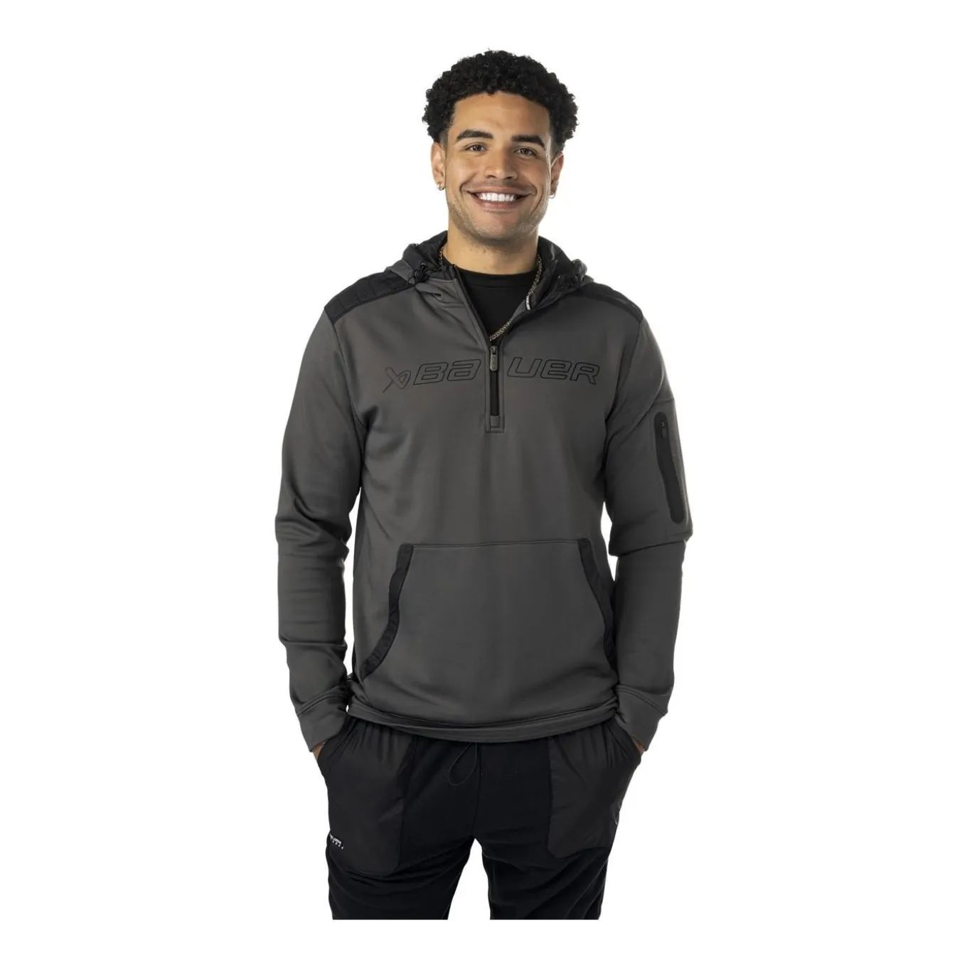 Bauer Hoodie Puffer 1/2 Zip Sr