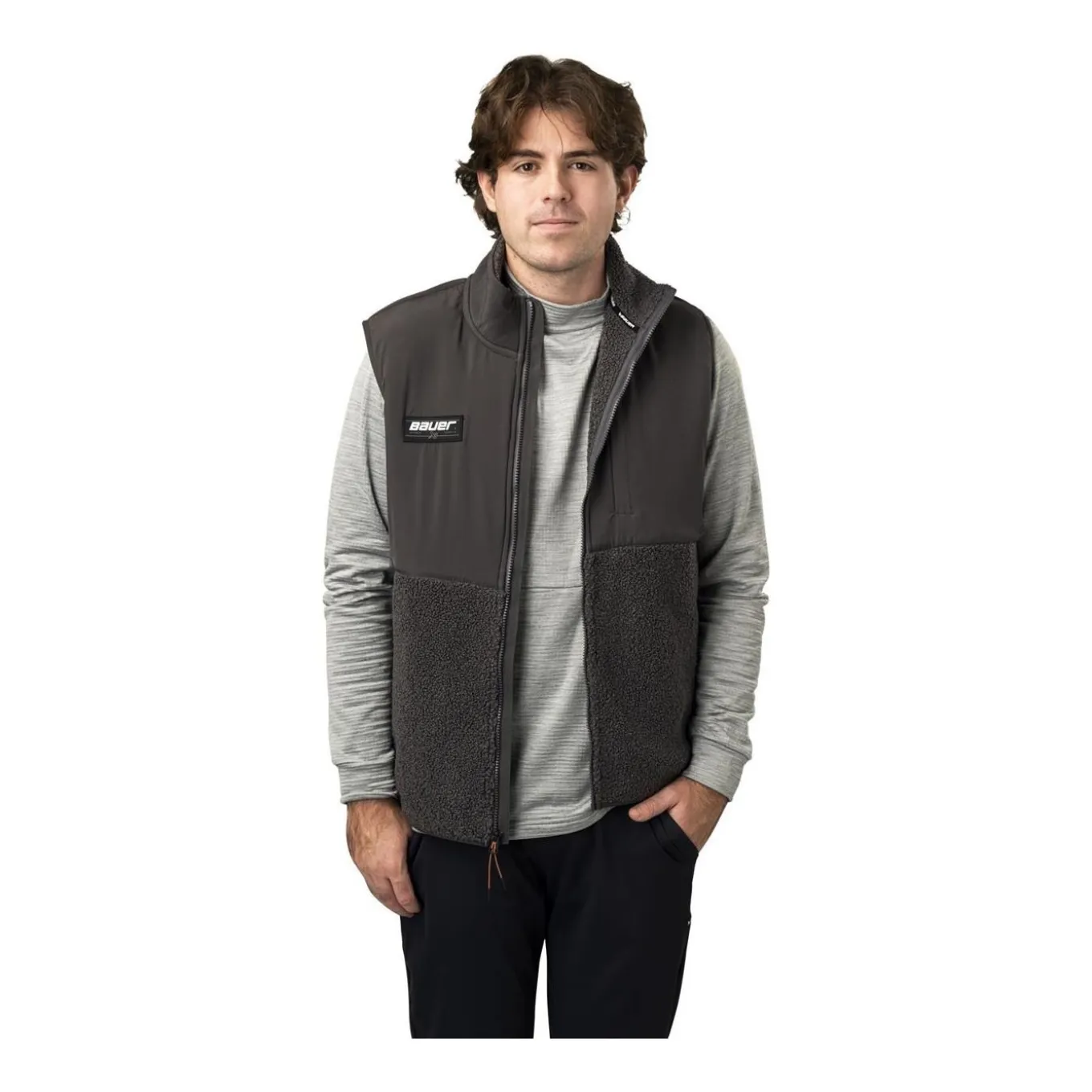 Bauer Jacka Sherpa Vest Sr
