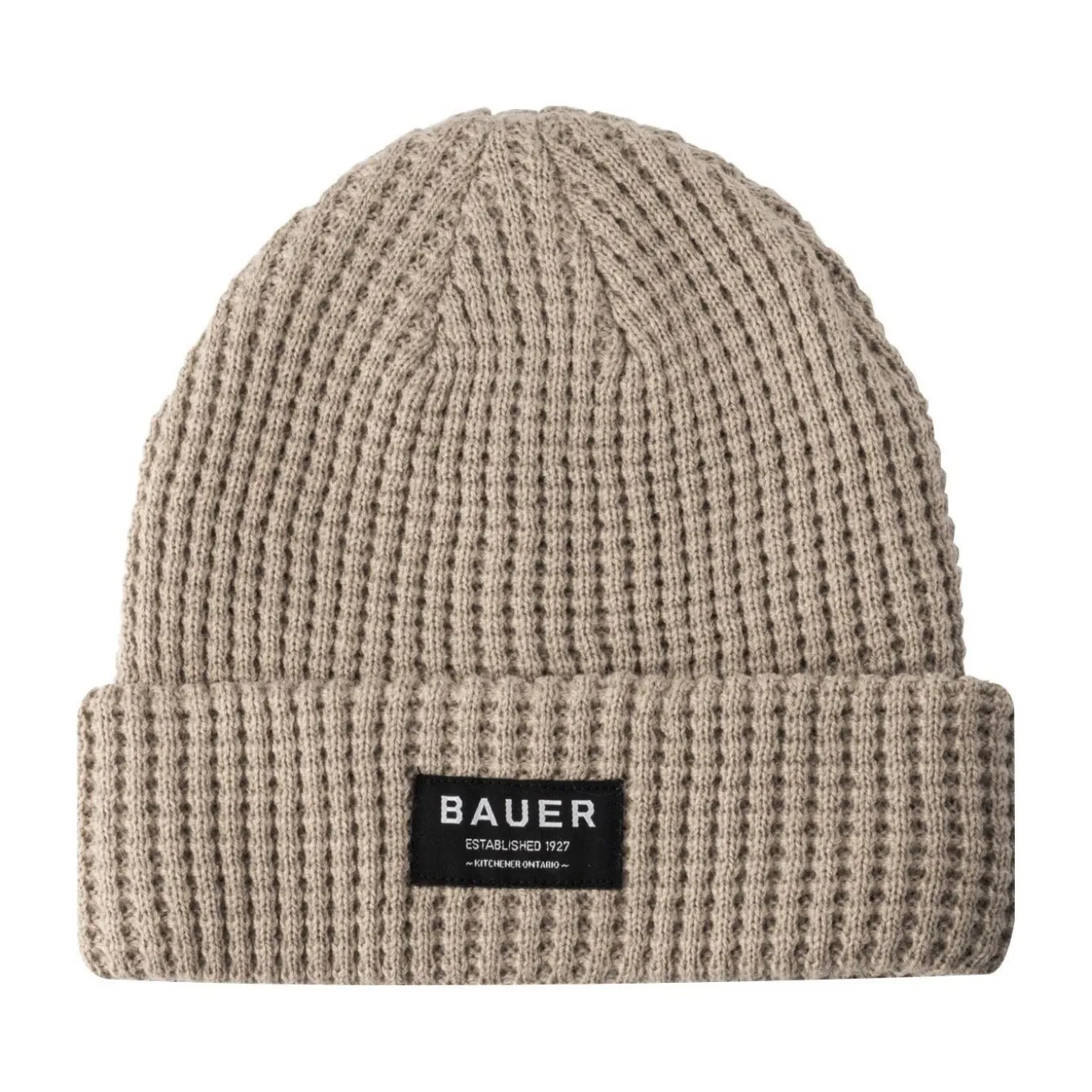 Bauer Mössa Knit Waffle Toque Sr Cream