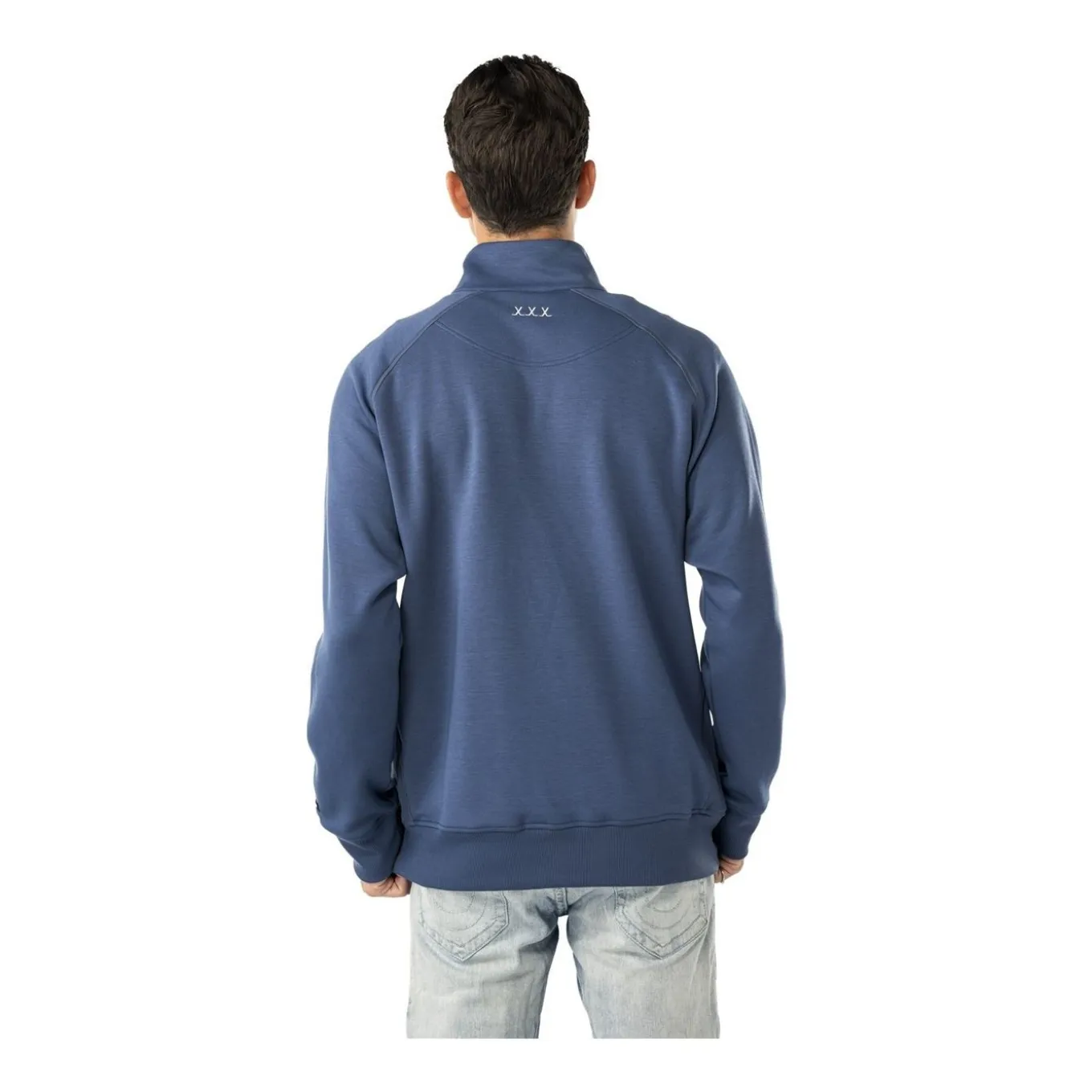 Bauer Tröja FLC 1/4 Zip Sr Oceana