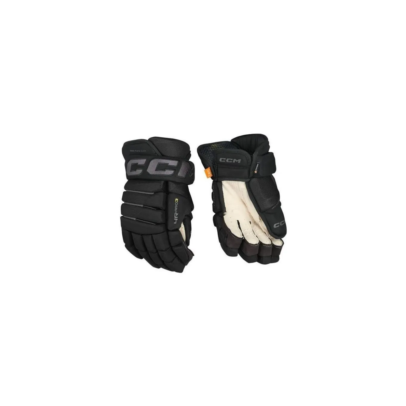 CCM Hockeyhandskar Tacks 4 Roll Pro 3 Sr Black/Graphite/Grey