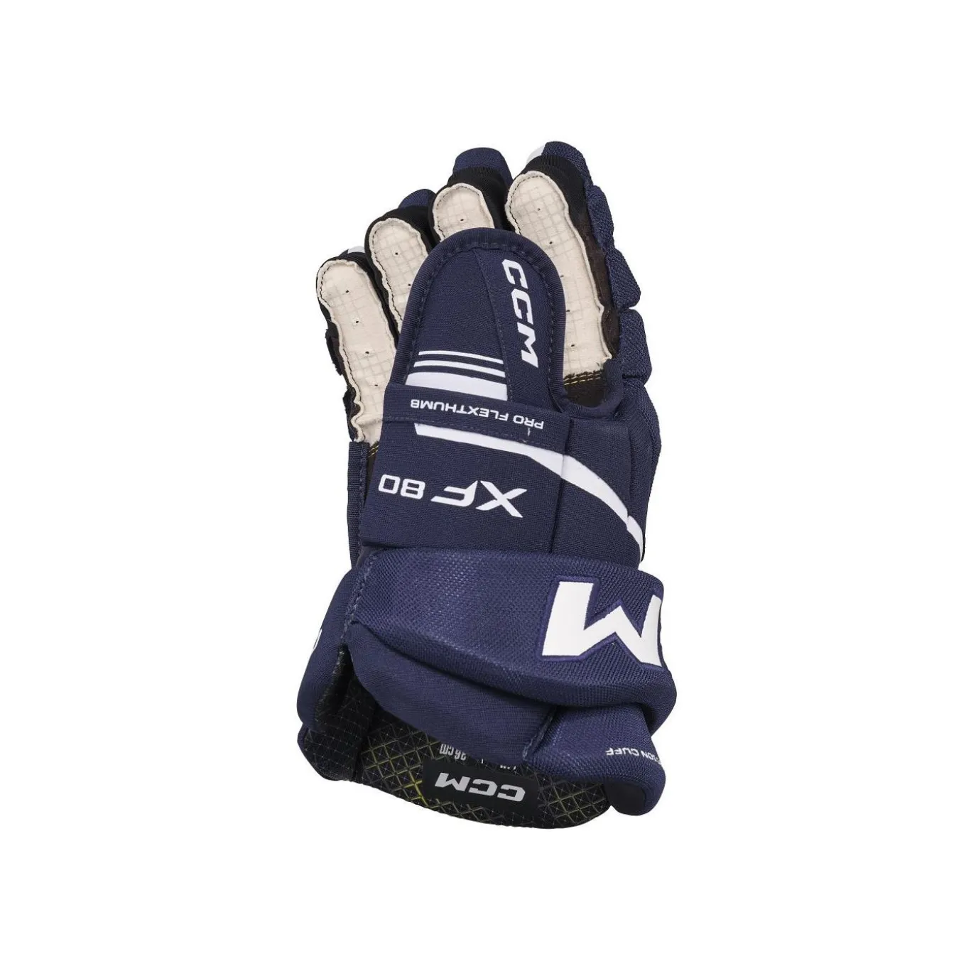 CCM Hockeyhandskar Tacks XF 80 Sr Navy/White