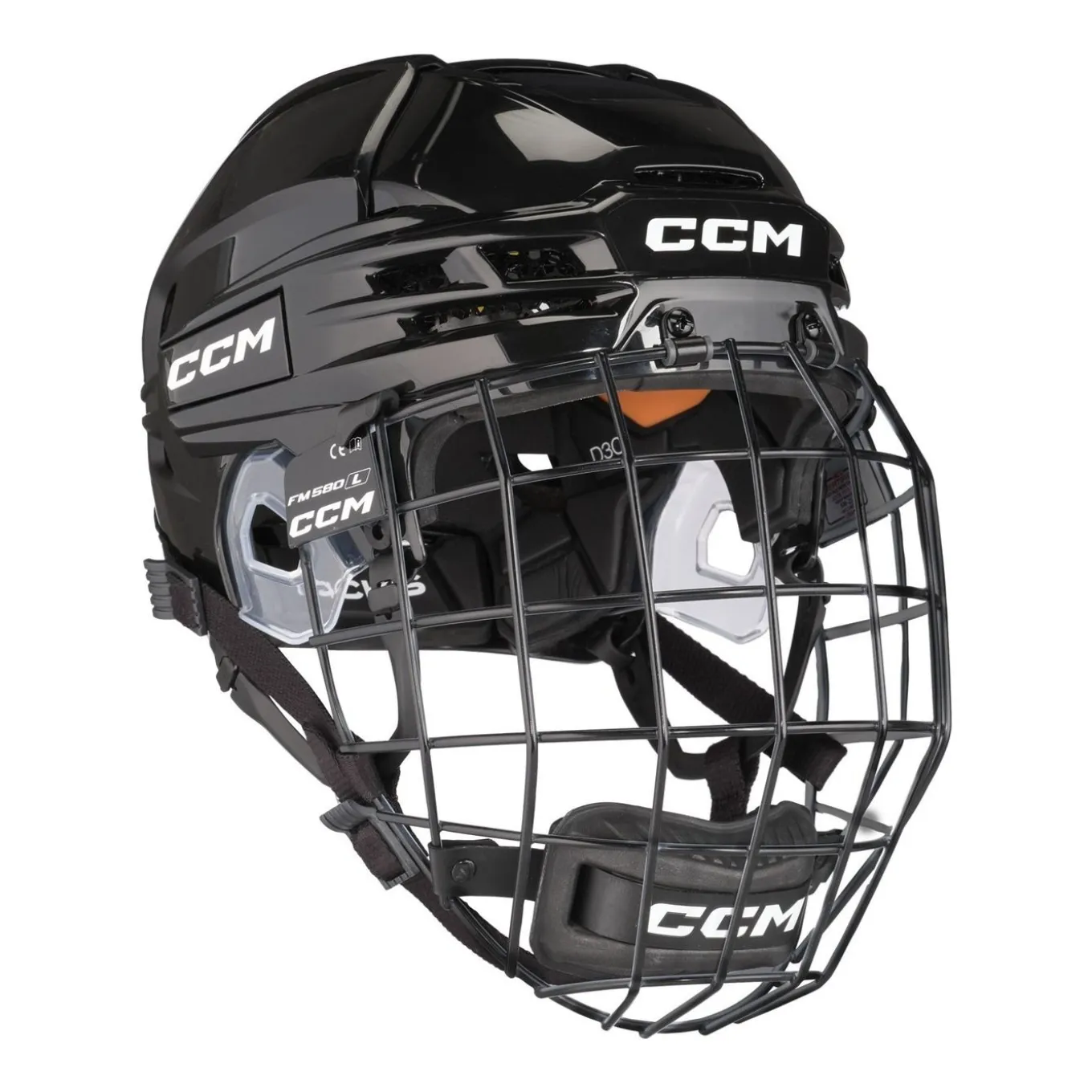 CCM Hockeyhjälm Tacks 720 Combo Black