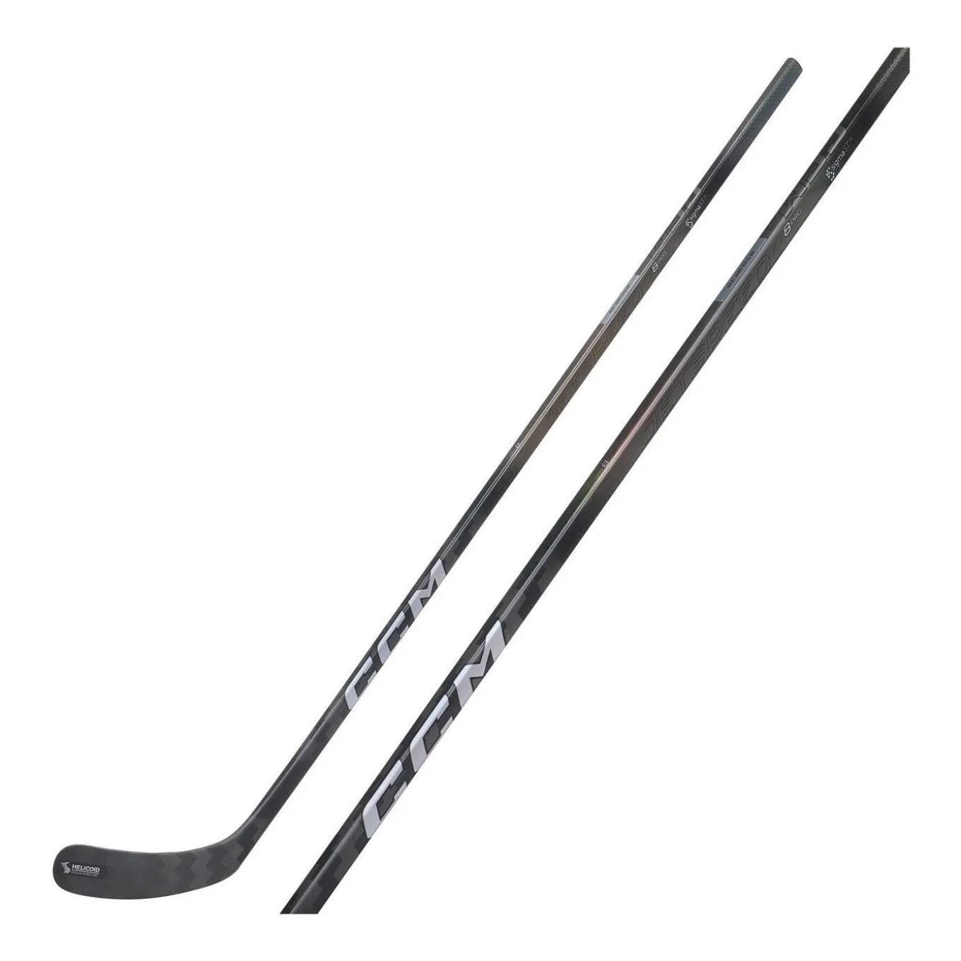 CCM Hockeyklubba Jetspeed FT8 Pro Color Sr Charcoal