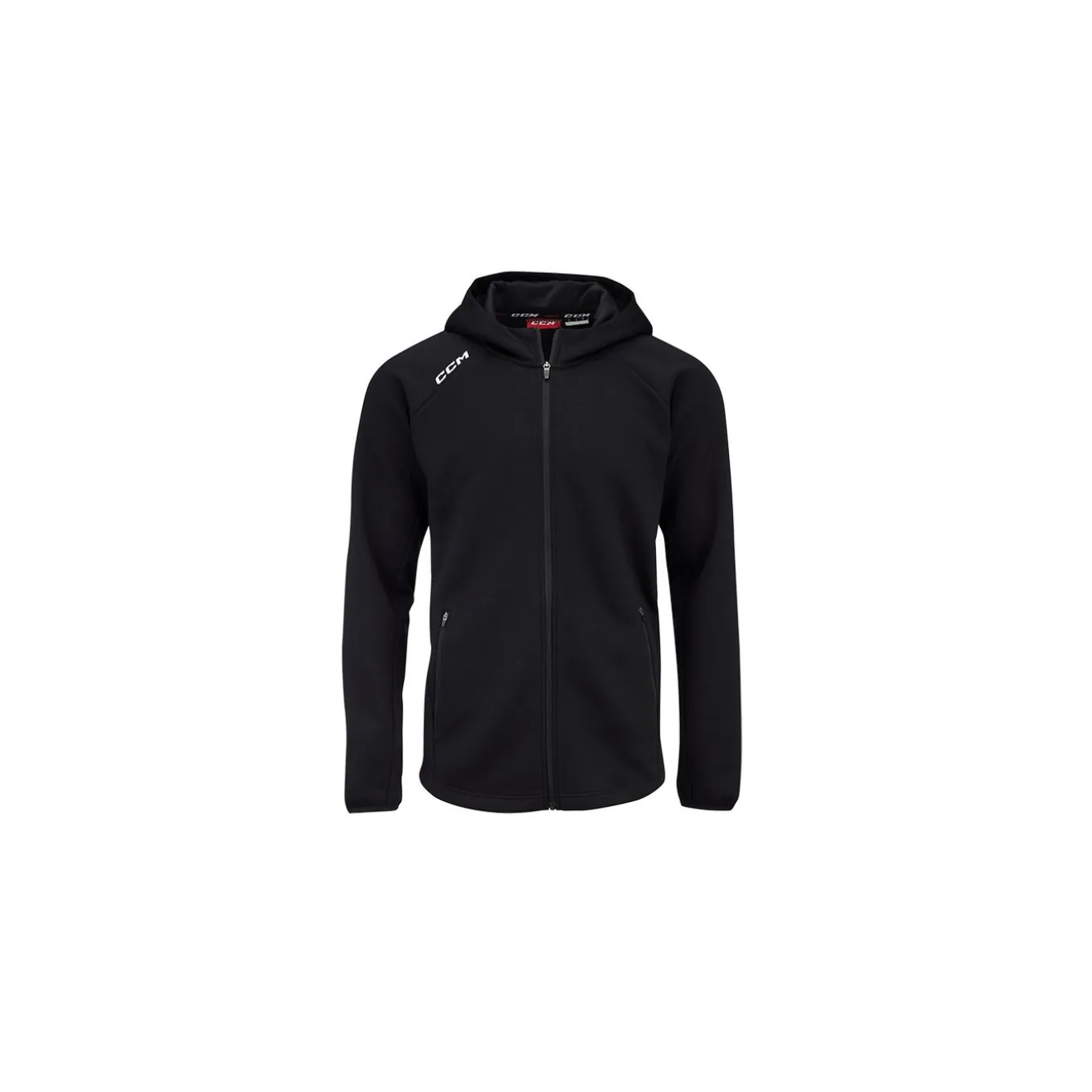 CCM Hoodie Locker Full Zip SR Black