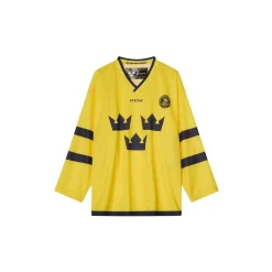 CCM Matchtröja Replica Team Sweden Kids Yellow