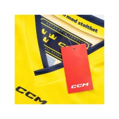 CCM Matchtröja Replica Team Sweden Jr Yellow