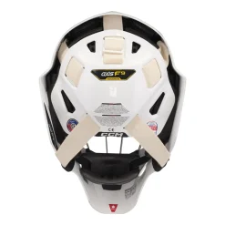 CCM Målvaktsmask Axis F5 Certified Cat-Eye Dekal Sr White/Black