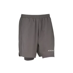 CCM Shorts 2-in-1 Training Sr Charcoal