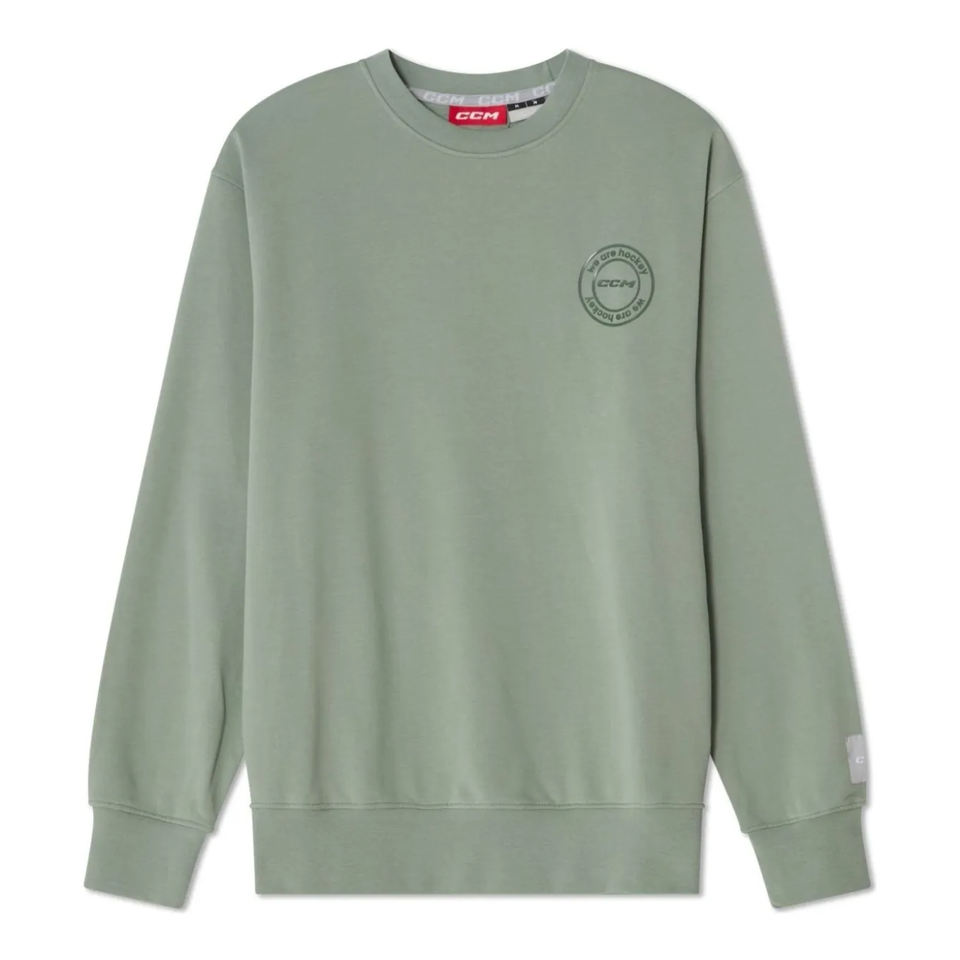 CCM Tröja Crew Neck We Are Hockey Sr Iceberg Green