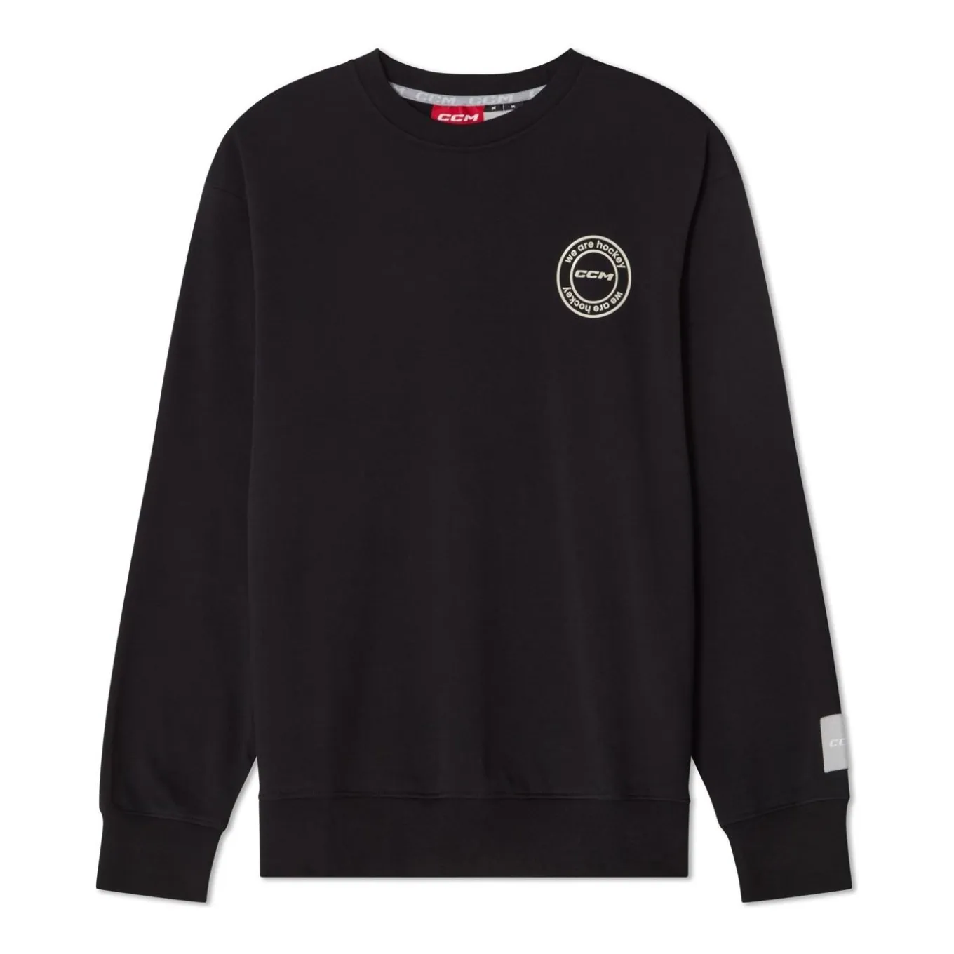 CCM Tröja Crew Neck We Are Hockey Sr Black