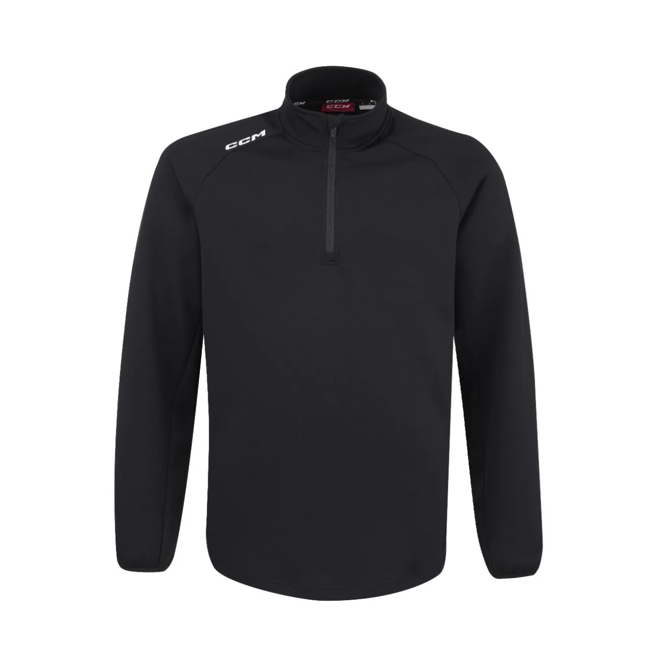 CCM Tröja Locker 1/4 Zip SR Black