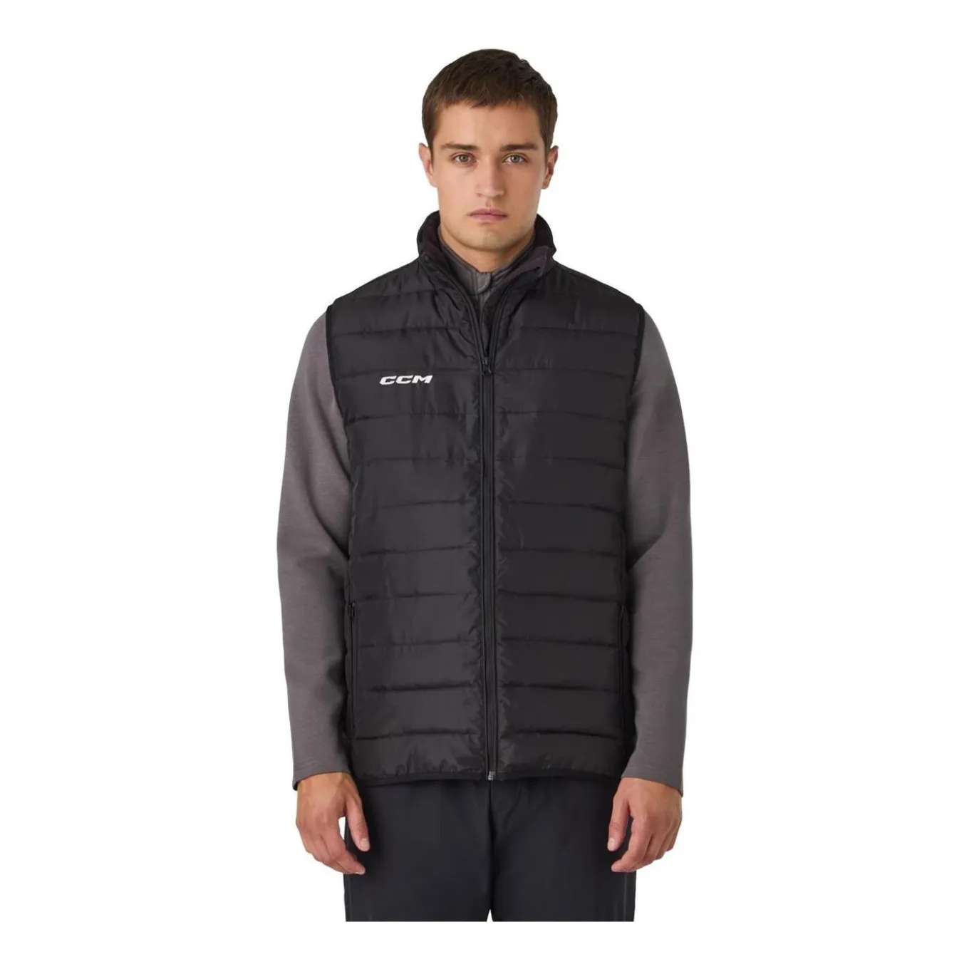 CCM Väst Team Quilted Jr Black