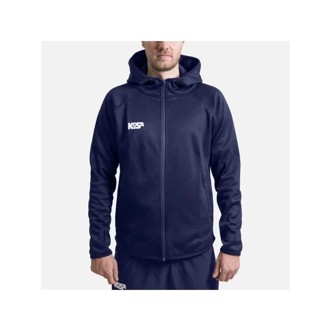 Kosa Zip Hoodie Sr Navy