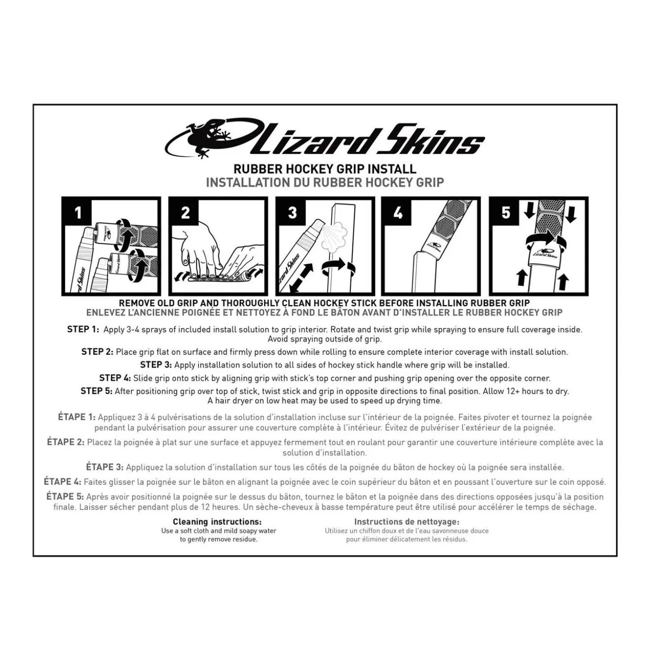 Lizard Skin Grepplinda Snipe Ribbed Classic Knob Blue