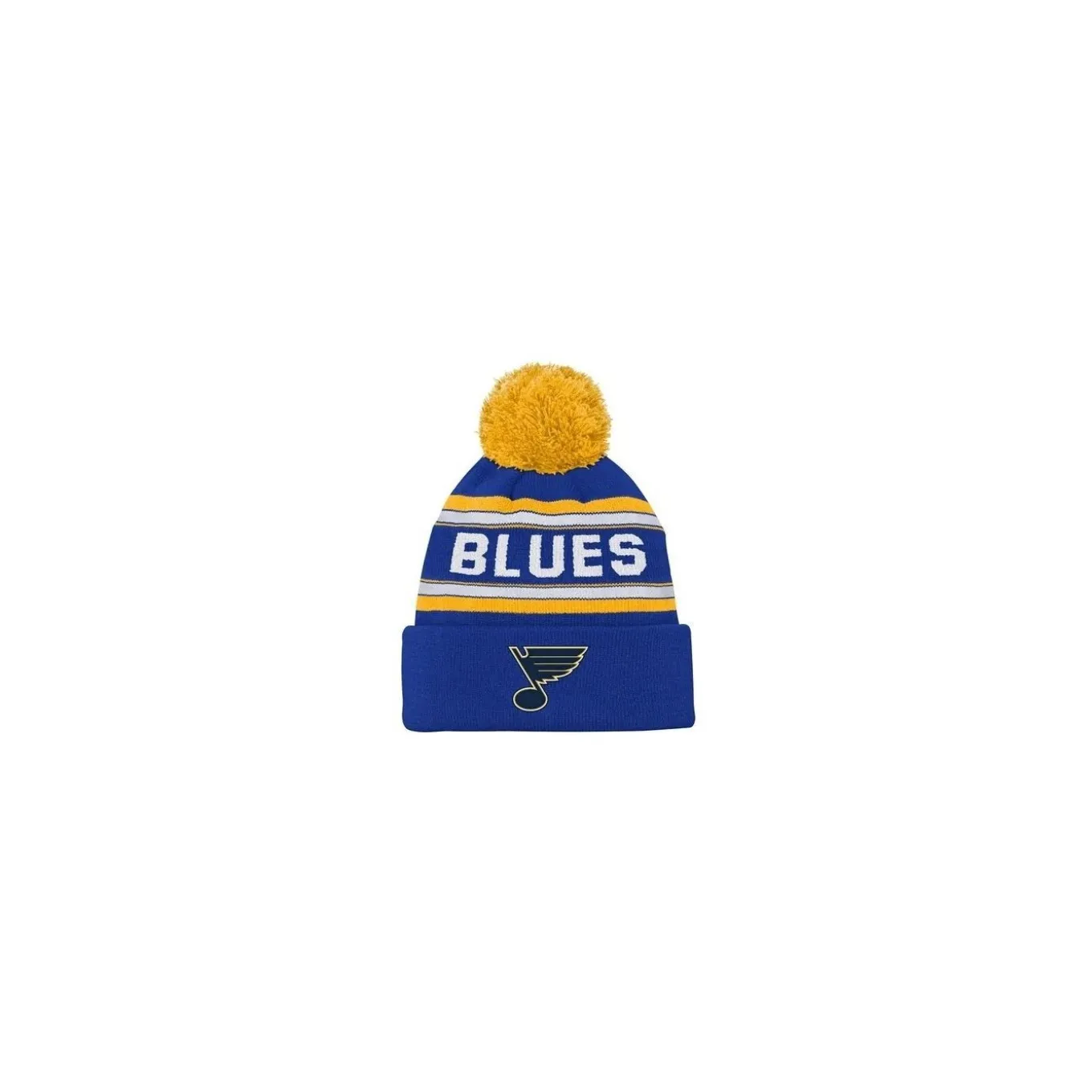 Outerstuff Mössa Jacquard Pom Beanie St Louis Blues