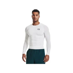 Under Armour Tröja HG Comp LS White