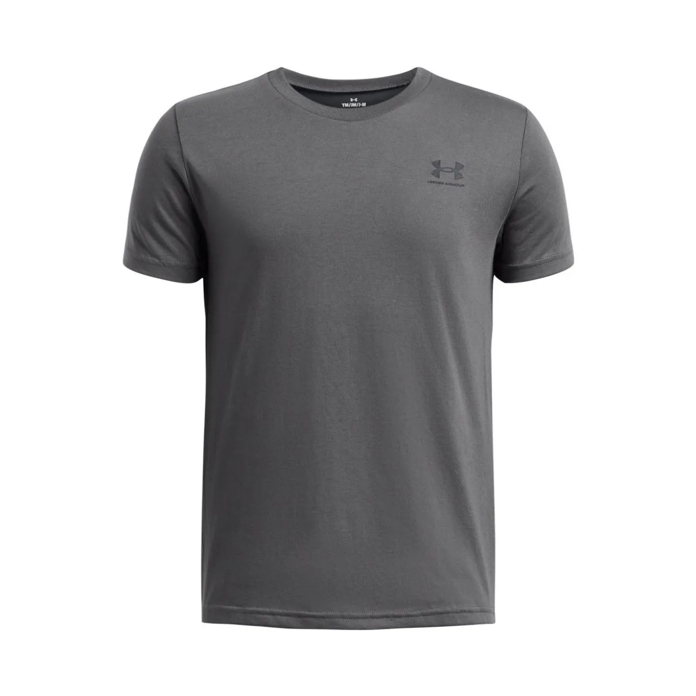 Under Armour T-shirt Sportstyle Left Chest SS Youth Black/Gray
