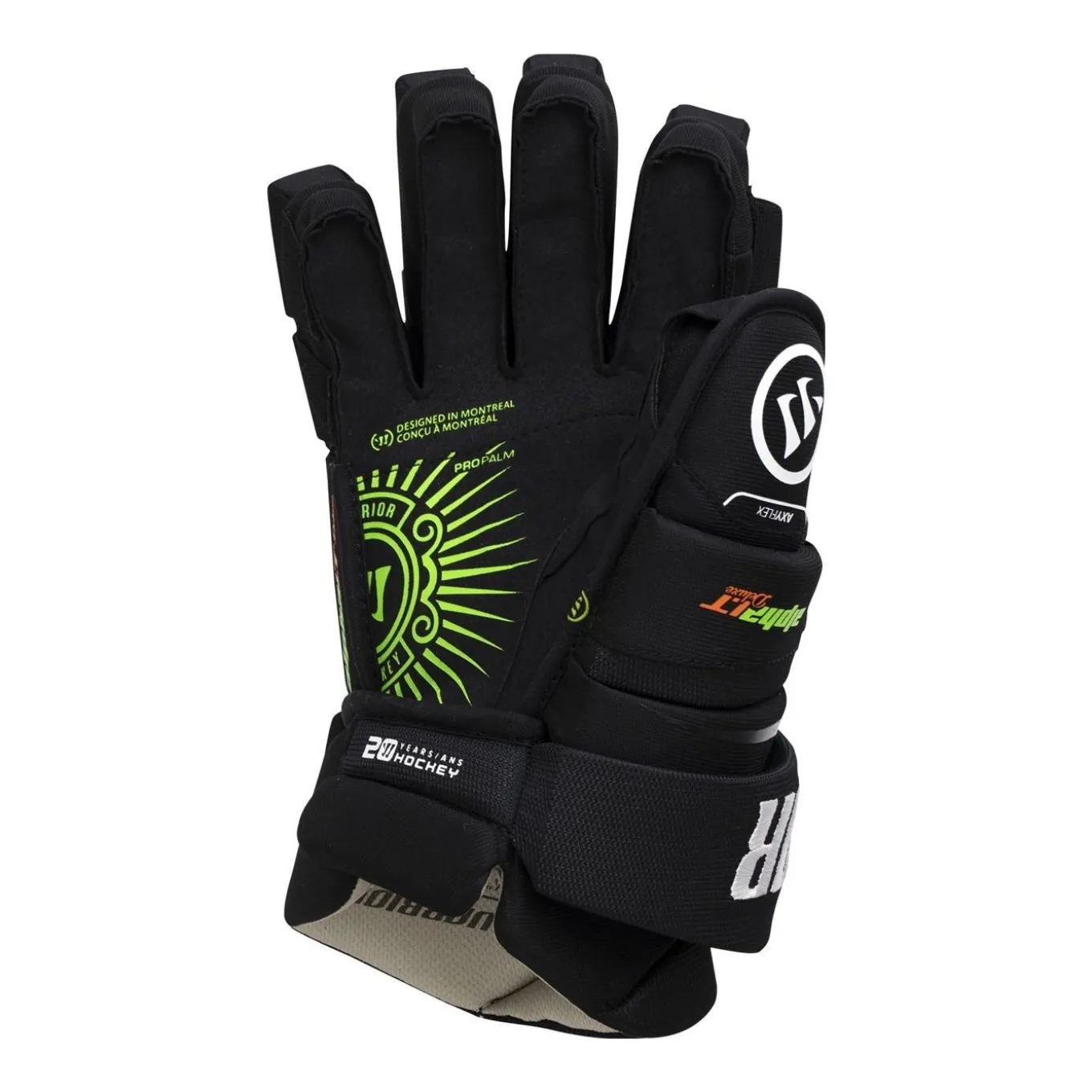 Warrior Hockeyhandskar Alpha Deluxe LT Sr Black